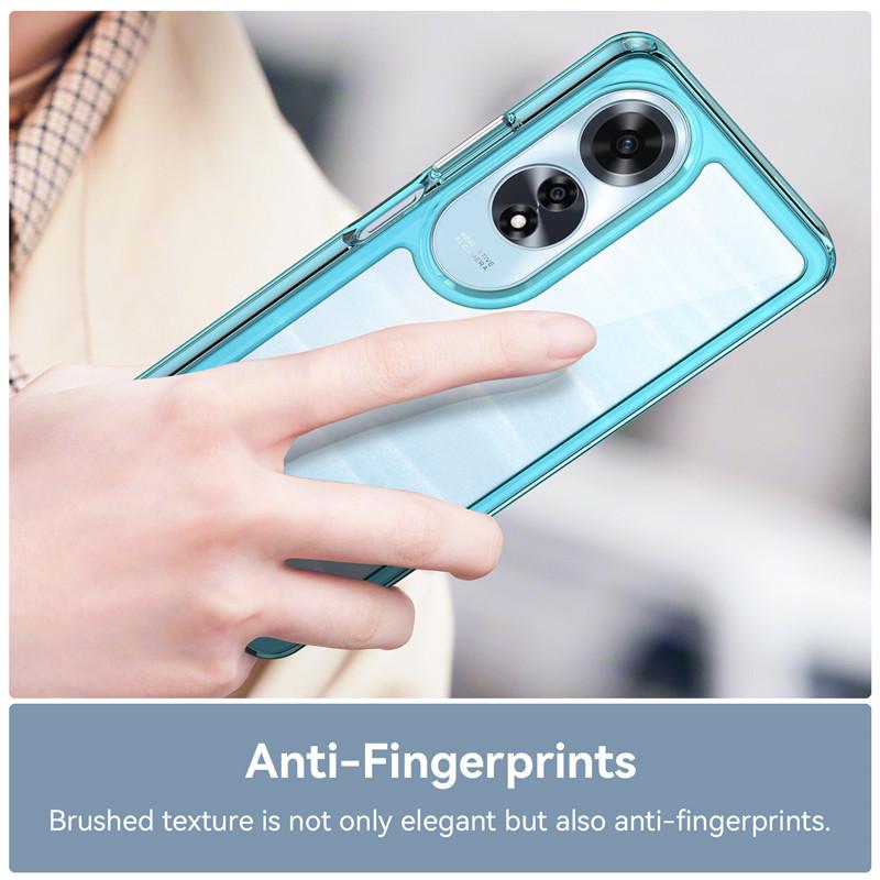 Etui na OPPO A60 Pokrowiec na OPPO A60 4G Ramka TPU Akrylowy panel tylny Bumper Tarcza Ochronne Etui na telefon z tyłu Na OPPO A60 Funda