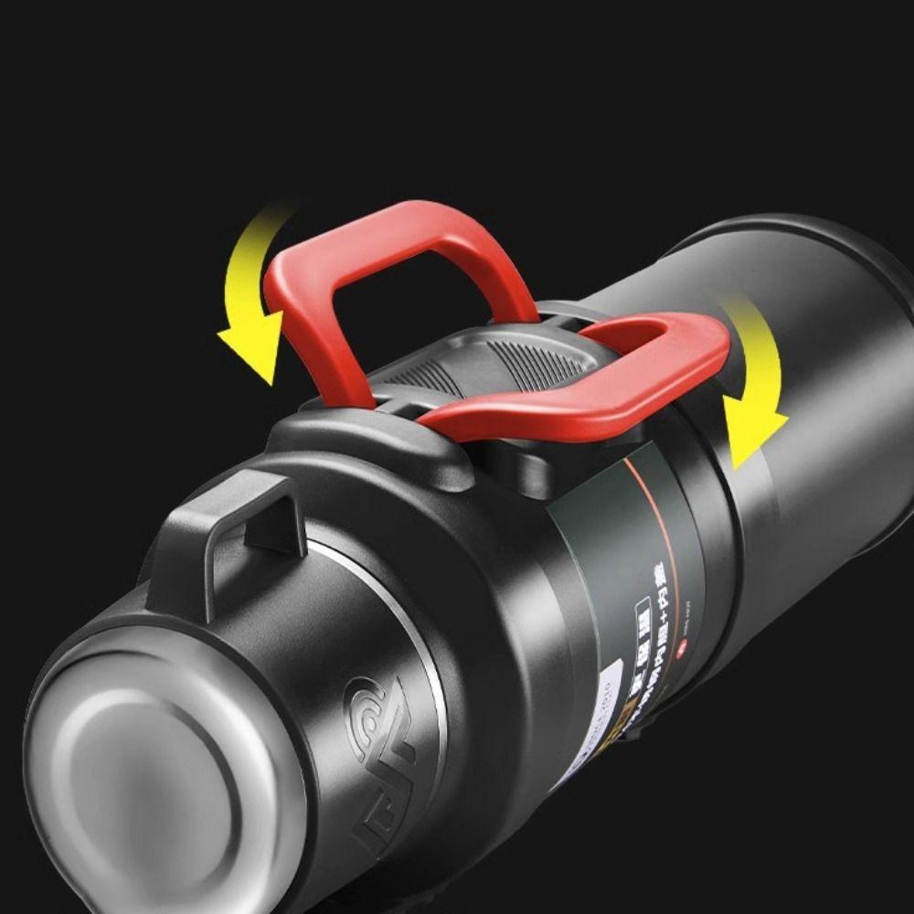 Großes Fassungsvermögen Camping Thermoskanne 316 Edelstahl Isolierter Wasserbehälter Sportflasche Outdoor