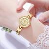 Light Luxury Fashion Alloy Women'S Watch, Small Disc Quicksand Watch, Waterproof Quartz Women'S Watch