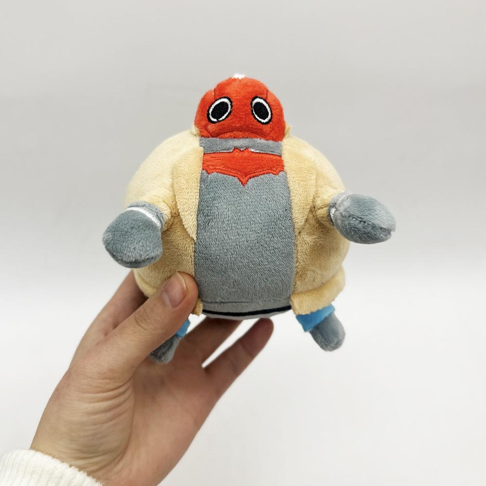 Cute Chubby Hero Plush Doll Anime Peripheral Stuffed Toy Hanging Decoration Birthday Christmas Gift