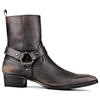 OSSTONE US US Dark Brown OS-JY017-Brown-JP Men's Boots, Size Men's 9.5 (M), 43.5 EU, Color