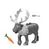 Single Sell Medieval Knight War Horses Wolves Tiger Bears Deer Dragon Animal Decorative Toy Moc Building Block Rope Saddles K039