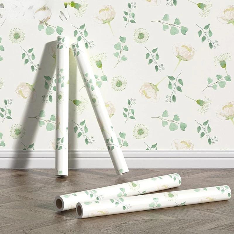 Creative Design Autum Leaf Cabinet Wall Sticker Bedroom Living Room Wall Decor Paper Cupboard Furniture Wallpaper Home Decor