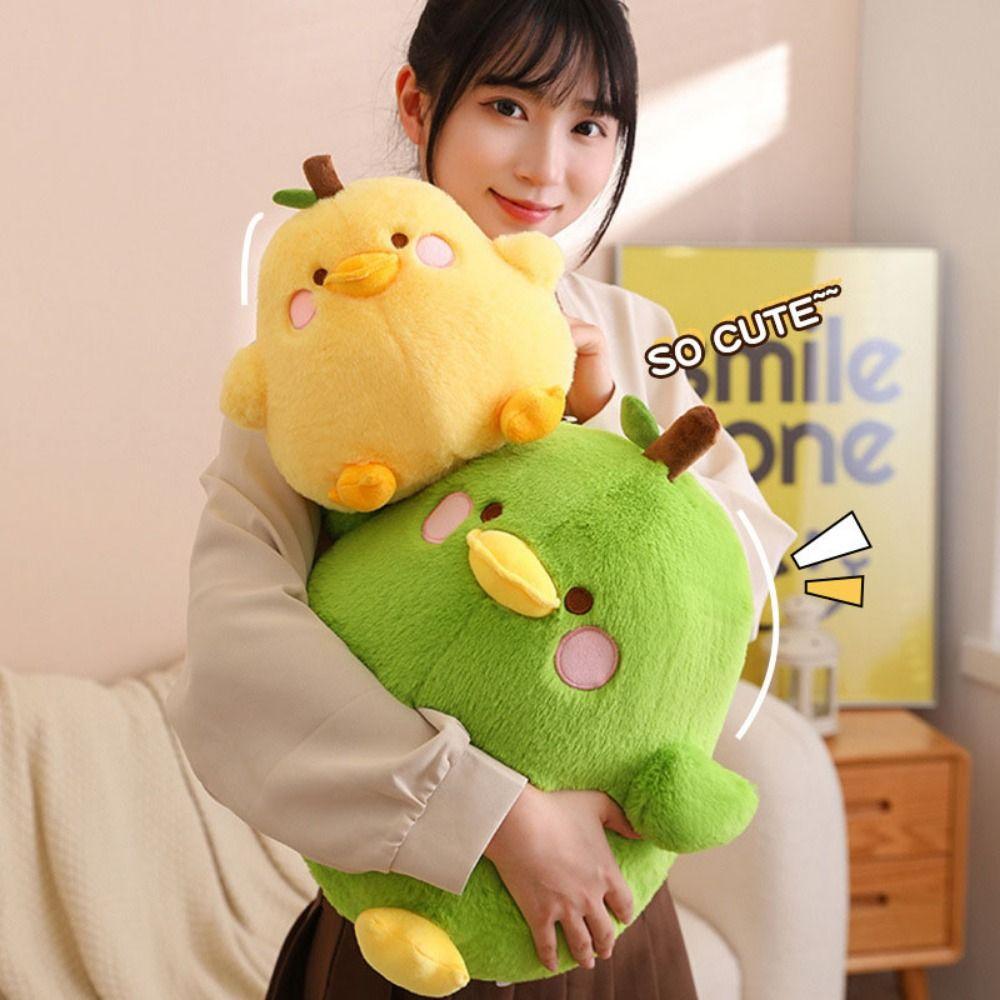 3d Eyes Duck Plush Toy Simulation Yellow Duck Plush Doll Pressing Music Duck Plush Toy  Home Decor