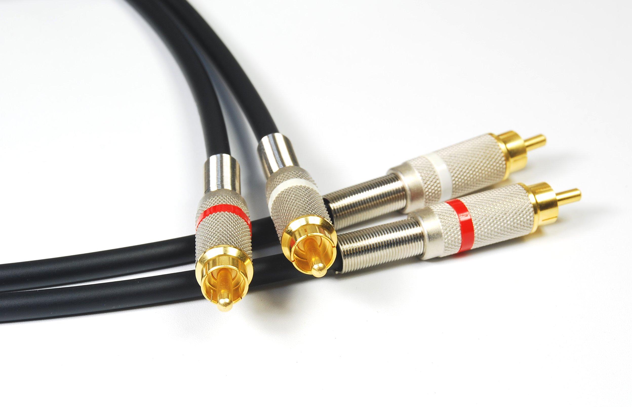 

Аудиокабель Canare и белый GS-6 (черный) [RCA] 3,0 фута (92см) [Красная пара] чёрный