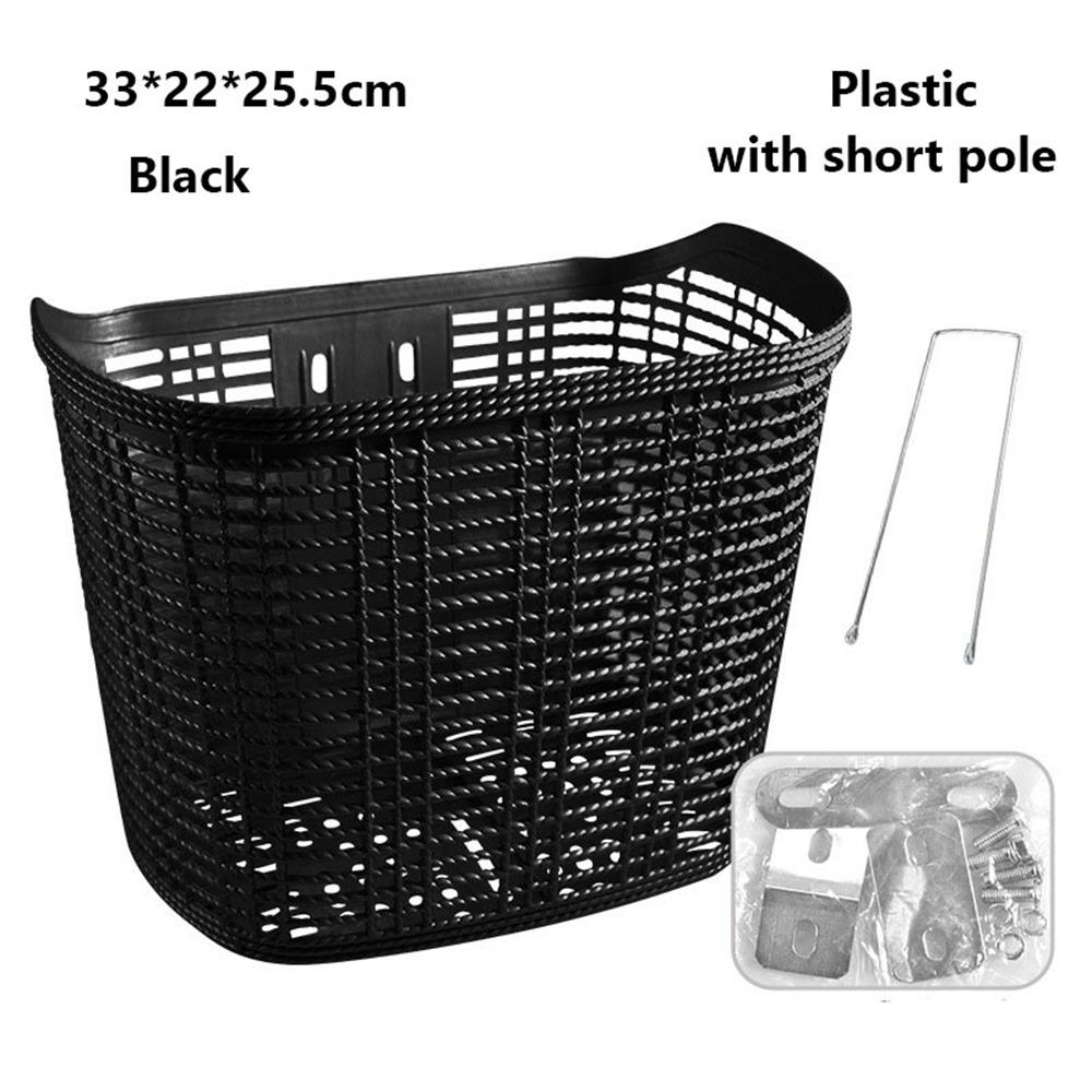 10 Styles Plastic&Steel Basket Plastic&Steel Bicycle Food Storage Cycling Accessories