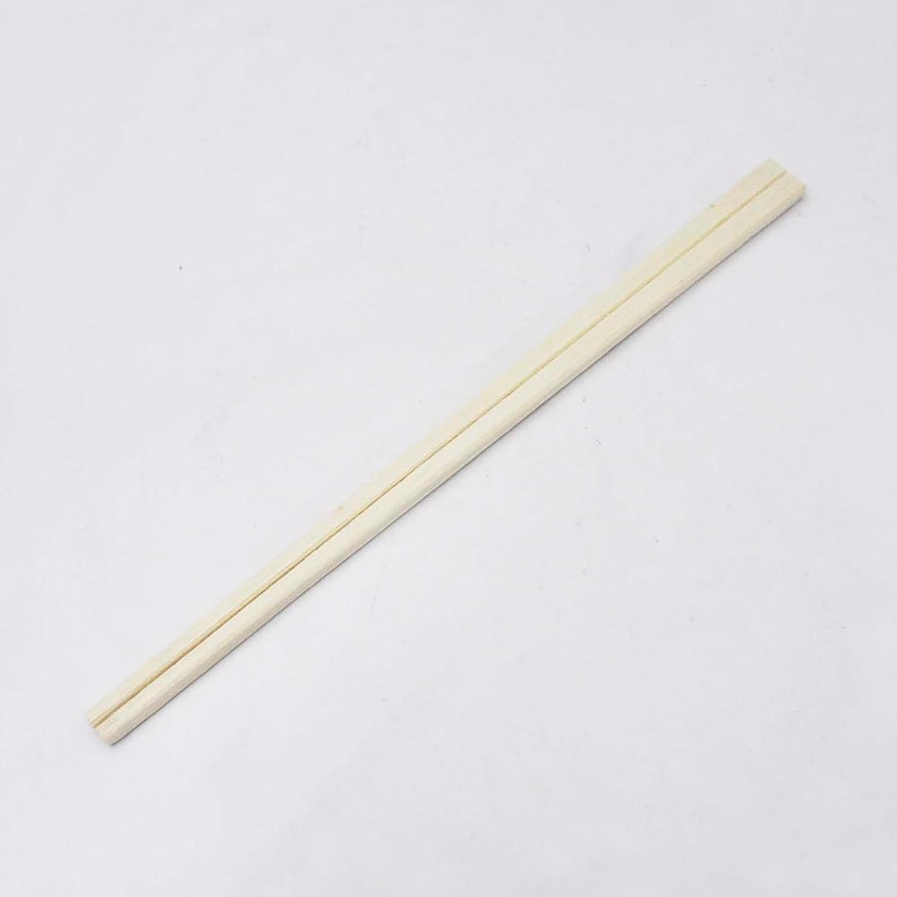 Japanese Product Yamato Bussan Love Green! Eco-Friendly Unbleached Wooden Chopsticks 500 Pcs 20cm
