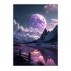 Landscape Wall Art Fantasy Natural Canvas Painting Modern Style Poster Prints for Living Room Wall Decor