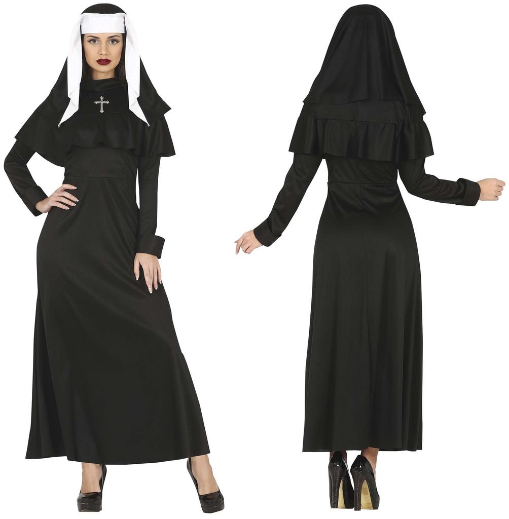 Gothic Nun Halloween Costume 42-44