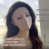 Sunscreen Mask Traceless Women Detachable Facekini Ice Silk Anti-Ultraviolet Summer Breathable Thin Cover Whole Face