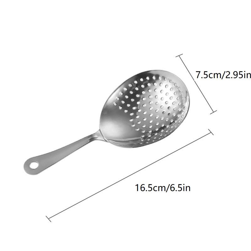 Stainless Steel Cocktail Shaker Ice Strainer Professional Bartender Mixed Drink Bar Tool
