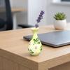 Chinese Style Vase Refrigerator Sticker Magnetic Flower Arrangement Container  Refrigerator