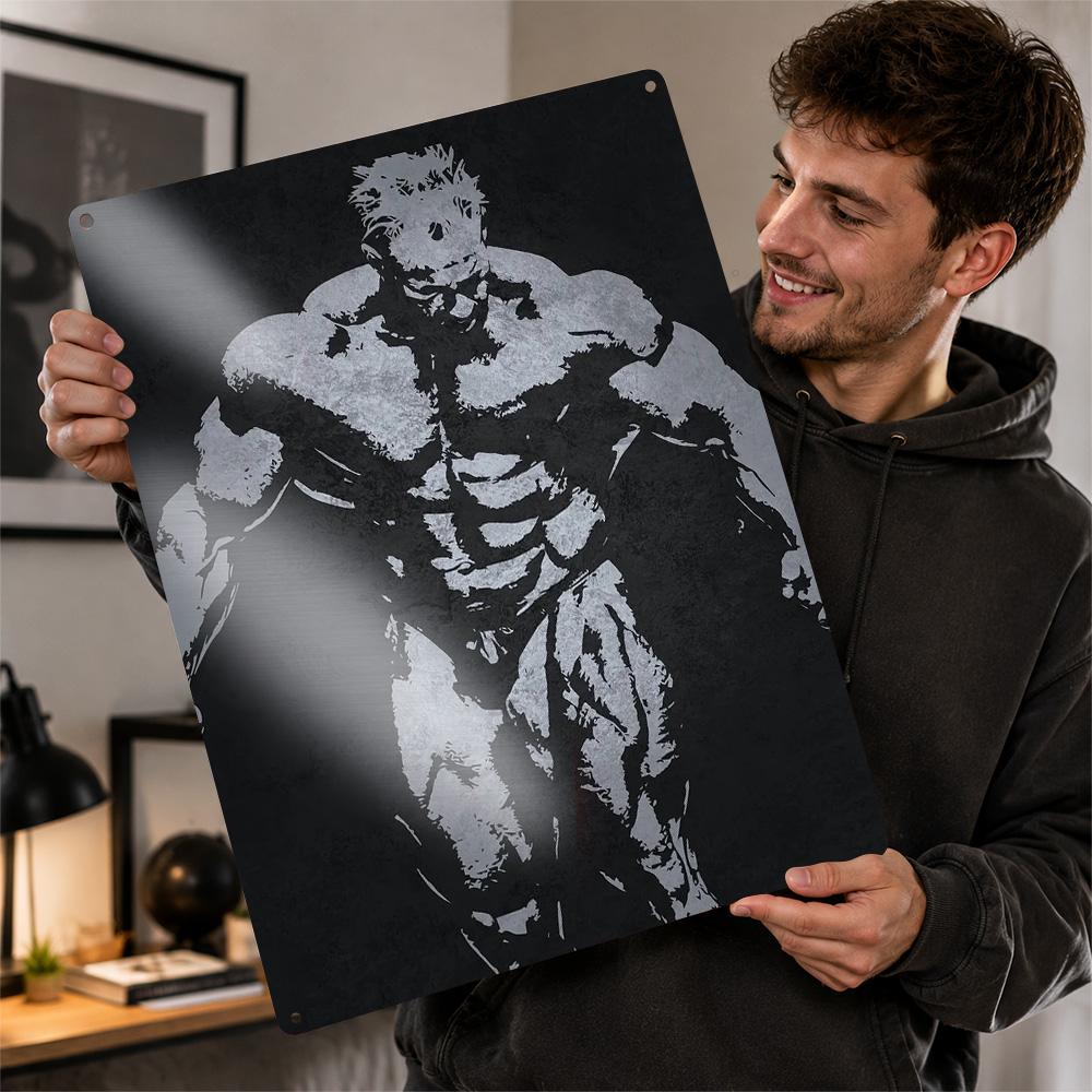 Jay Cutler Iconic D Printed Texture Poster Personalized Wall Art Retro Metal Tin Signs for Decoration Room Accessories Bedroom