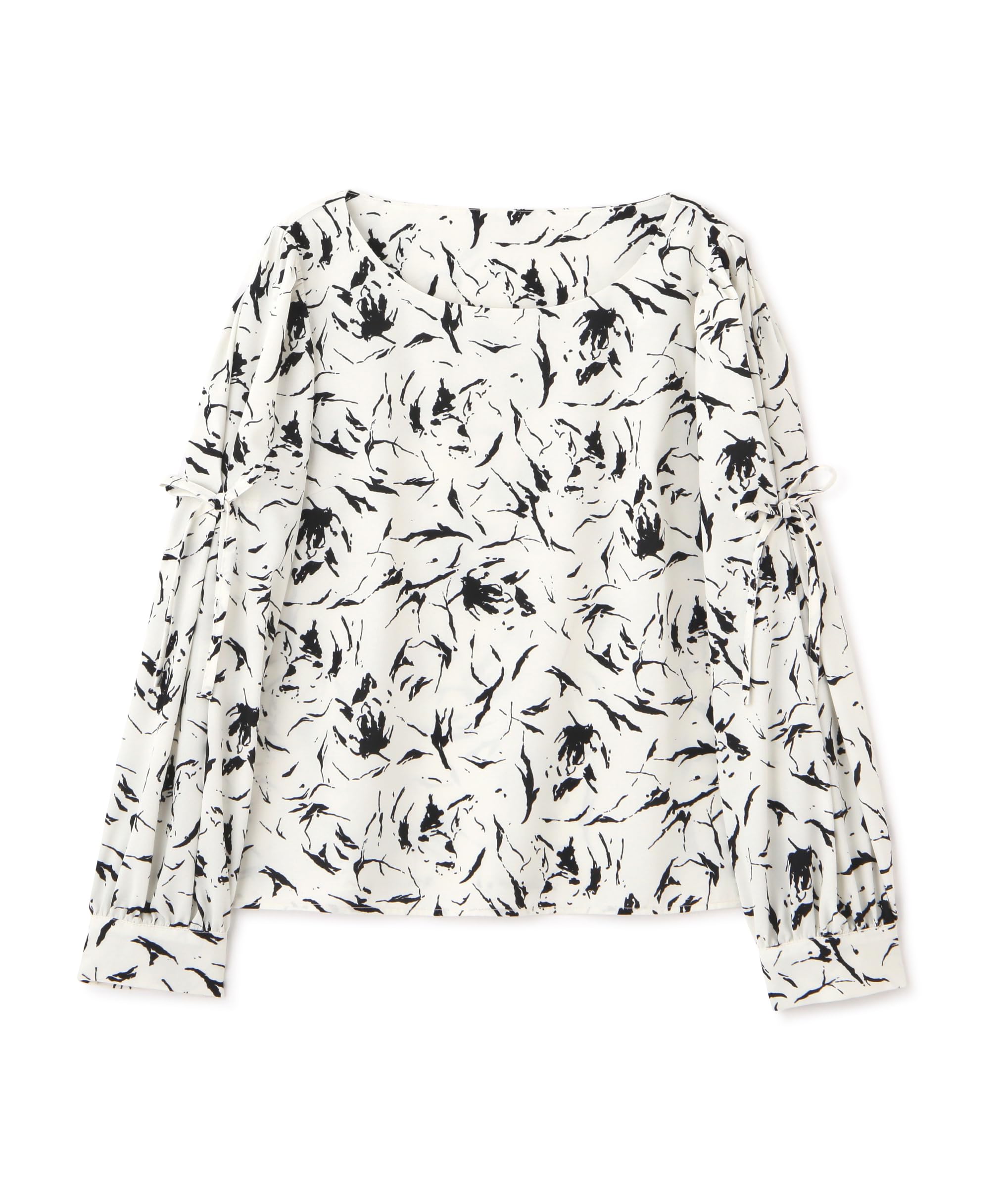 

Proportion Body Dressing Ecru Tuck Ribbon Sleeve Blouse Women s