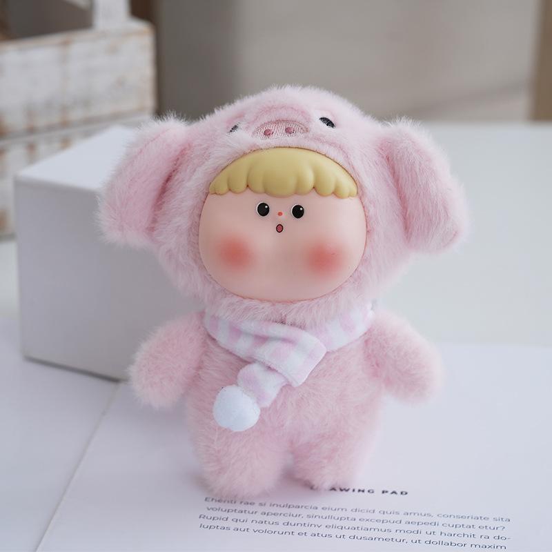 

Cute Cartoon Animal Fruit Cub Lilith Plush Doll Keychain Backpack Hangings Ornaments Gifts