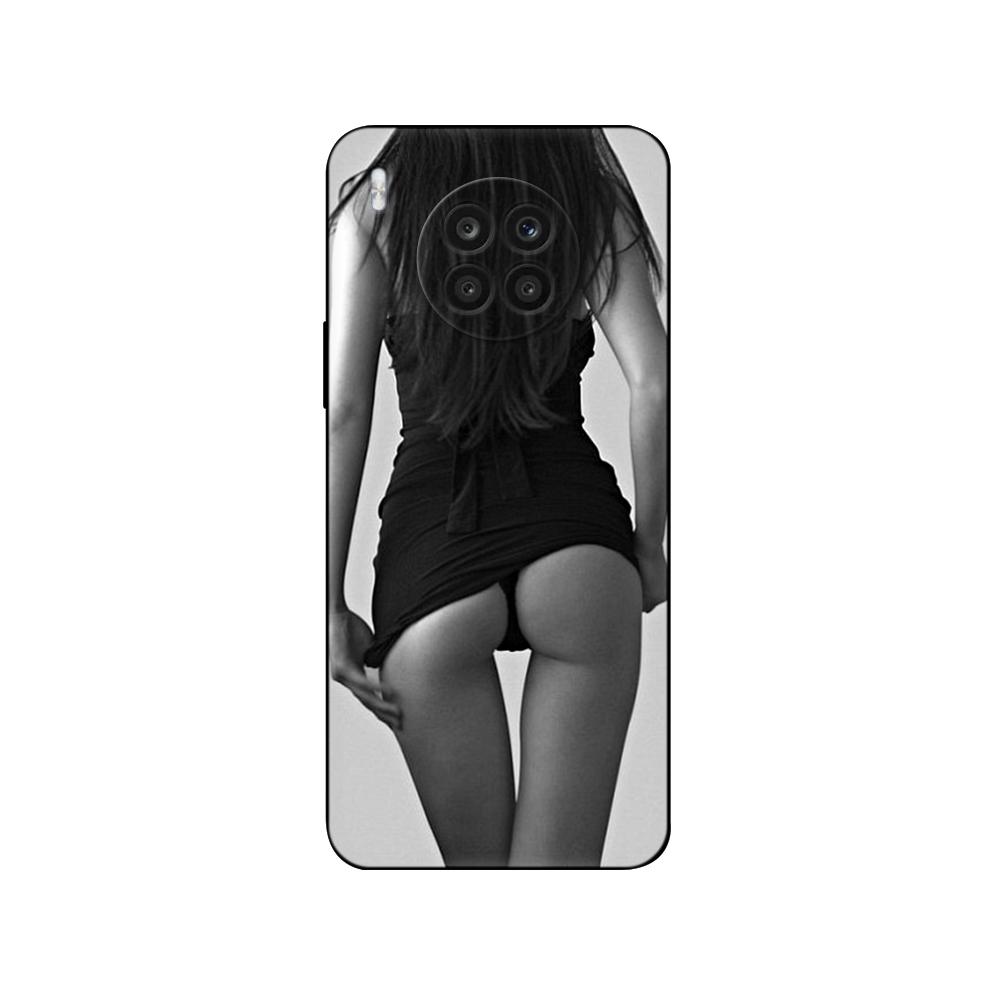 For Honor 50 Lite Case 6.67inch Silicon Back Cover Phone Case For Huawei Honor 50 Lite Case Bumper 50Lite Light Black Tpu Case