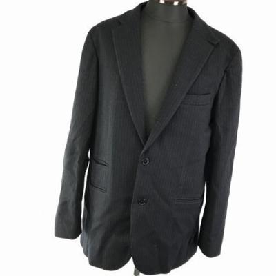 Feito no Japão PERIPHERIQUE Casaco Alfaiatado Totalmente Forrado XL Masculino Azul Marinho Escuro(USADO)