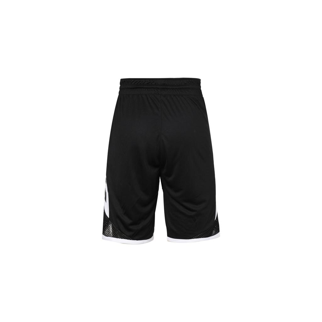 Adidas Basketball Shorts Men's Black Moderate Straight Fit Pants FH7947-
