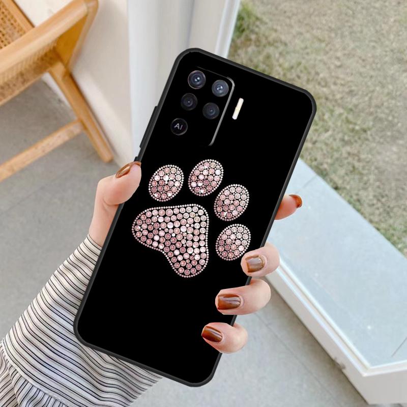 

cat Dog paw design Case For Oppo A94 A74 A54 A80 A60 A40 A18 A38 A58 A78 A98 A96 A76 A16 A15 A17 A57 A77 A5 Pro OPPO A38 4G