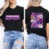 Movie KPOP Devil Hunter RUMI Boys and Girls T-shirt Parent Child Round Neck Women's Short Sleeve Comfortable Adult Top