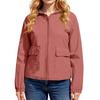 Lightweight Womens Zip Up Windbreaker Jacket With Hood Casual Loose Fit Water Resistant Outerwear For Spring Fall Daily Wear