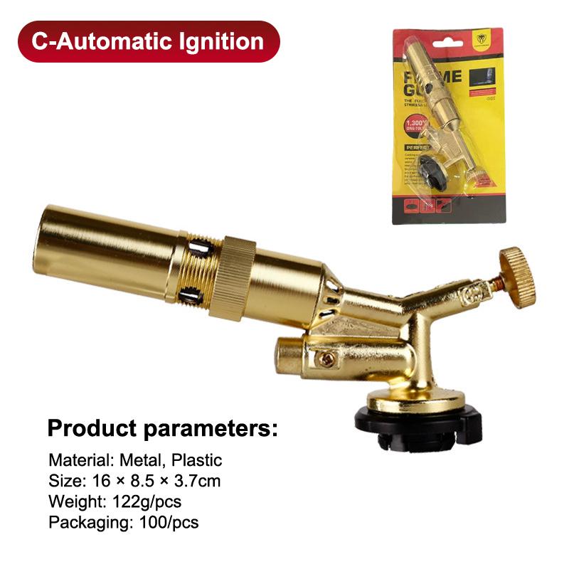 /Portable Welding Gas Torch Flame Nozzle Butane Burner Outdoor Camp BBQ Lighter Flamethrower Kitchen Supplies Welding Equipment
