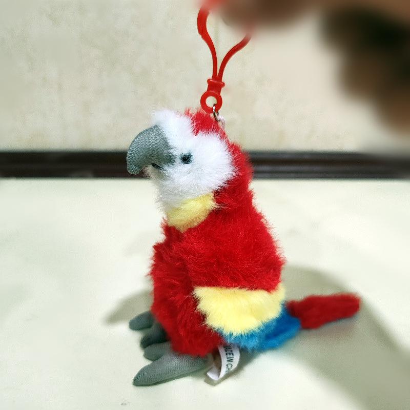 Pingente de boneca pônei fofo boneca capivara de pelúcia pingente de bolsa animal da floresta chaveiro mascote cavalo