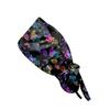 Berretto da lavoro alla moda con stampa di Halloween, berretto casual da donna con coda di cavallo, berretto da lavaggio, berretto Baotou