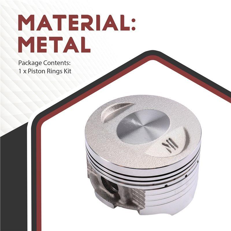 62Mm Motorcycle Piston 15Mm Pin Rings Kit For Honda CG150 ZJ150 CG ZJ 150 150 ZJ125 To 150Cc