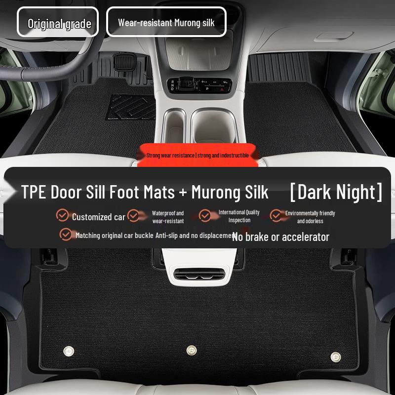 Full Coverage TPE Car Floor Mats for Honda Accord, CRV, Civic, XRV, Geely, Binzhi