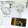 Portable Mini Handheld Fan Small Handy Fan For Outdoor Mini Desk Fan USB Rechargerable Hand Fan Student Desktop Table Fan