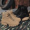 Vojenské taktické boty Desert Combat Outdoor Army turistické boty Vodotěsné cestovní boty Kožené pánské kotníkové boty