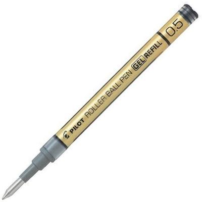 Pilot Ballpoint Pen Refills BLGS-5-B 0.5mm, Set of 10, Black