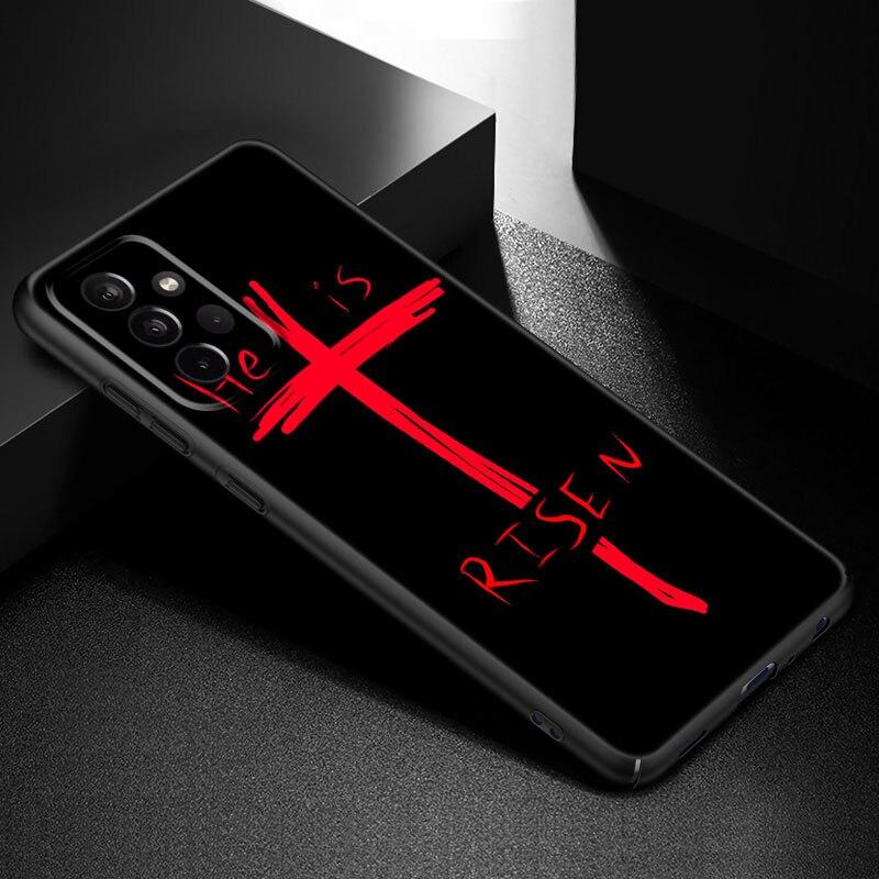 Jesus Christ Cross Phone Case For Samsung Galaxy A21 A30 A50 A52 S A13 A22 A32 4G A23 A33 A53 A73 5G A12 A31 A51 A70 A71 A72