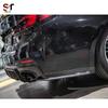 BMW 5 Series (G30/G38) & M5 (F90) Carbon Fiber Rear Diffuser with Lights and Bumper Corners Body Kit