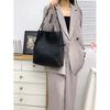 New knot leather woven shopping bag mother and child bag tote bag commuter large capacity underarm shoulder bag women