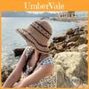 Straw Hat With Wide Brim For Sun Protection And Travel Outdoors