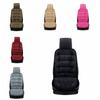 With Back Pad Winter Car Seat Cover Cotton Warm Velvet Car Seat Cushion   Auto Interio