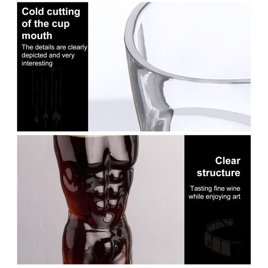 Human Body Wine Glass  Nude Wine Glass for Parties