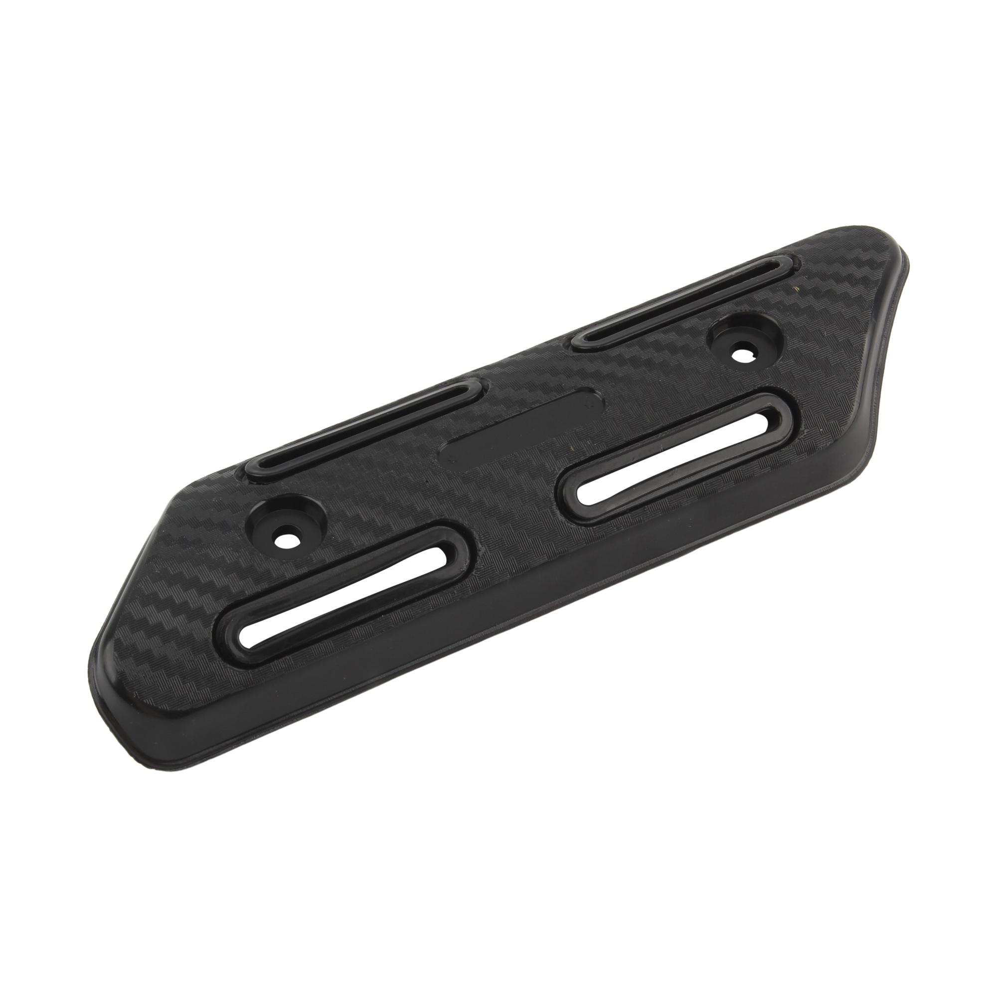Motorcycle Exhaust Heat Insulation Protector Retrofit Motorbike Universal Anti-scalding Guard Exhaust Heat Insulation Guard чёрный