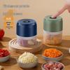 Electric Mini Garlic Masher: Automatic, Wireless Kitchen Tool for Garlic & Baby Food