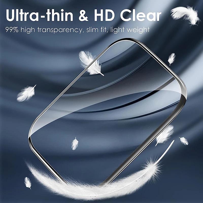 Full Curved Screen Protector For Watch Ultra 3 49MM Not Glass Protective For Iwatch Series 10 11 9 8 7 6 5 SE 46MM 41 45MM