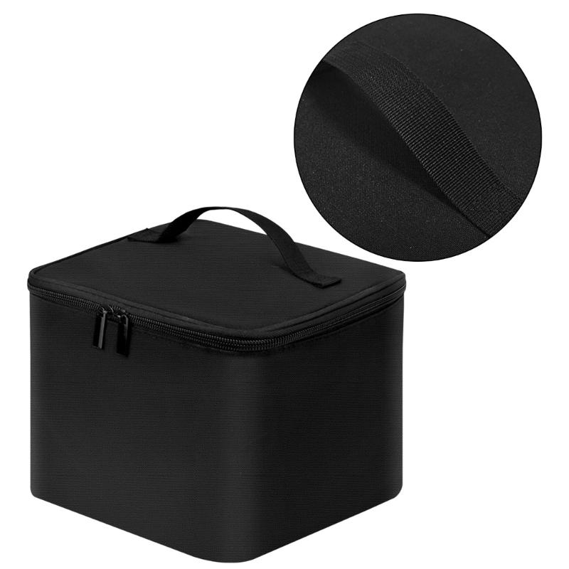 Thermal Lunch Toted For Hiking Adventures Large Capacity Dessert Waterproof Oxfords Fabric Easy Cleaning