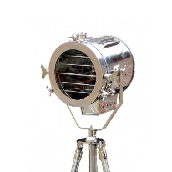 Spotlight Floor Tripod Nautical Vintage Searchlight Steel Floor Lamp