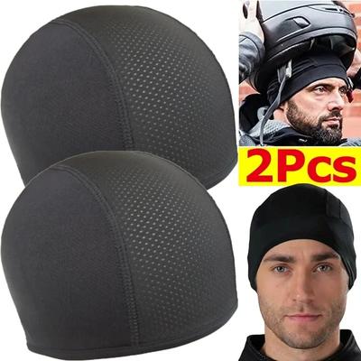 1/2ks Motocyklová prilba vnútorná čiapka Čiapka Rýchloschnúca priedušná čiapka Závodná čiapka pod prilbu Čiapka čiapka Motokrosová motorová prilba