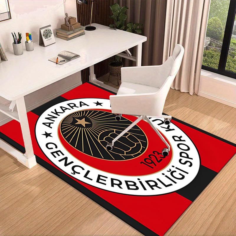 Genkelbigli Club Sports Area Rug Office rug, Chair Rug, Decor Carpet Livingroom bedroom Mat, Large Size Fan gifts Christmas gifts