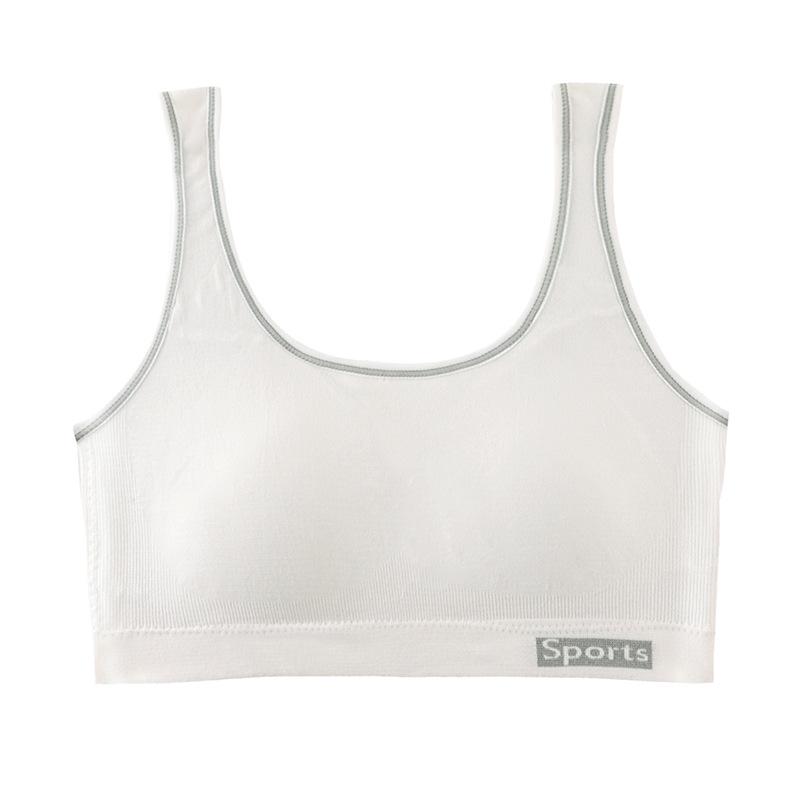 

Бесшовный хлопковый спортивный топ-труба для учениц средней школы - Дышащий, без косточек 80-120 jin (One Size)