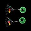 Fishing Stopper Floats Bal Float Rubber Fishing Space Beans Fish Beans Oval Float Float Beans