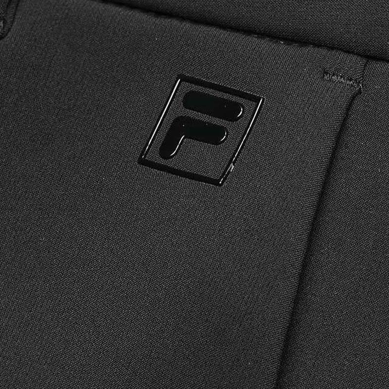 Fila Golf Series Solid Color Straight Leg Casual Pants Men Bottoms Deep-Black A11M345807F-BK