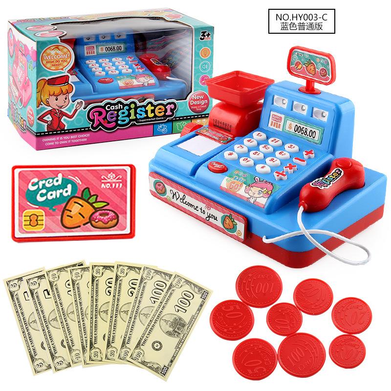 

Девочки Игровой домик Супермаркет Кассовый аппарат Игрушки Свет Музыка Косплей Страница оформления заказа Подарок на день рождения для родителей и детей